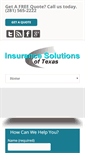 Mobile Screenshot of insurancesolutions.com